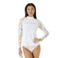 Rip Curl Always Summer UPF 50+ LS Top Womens White