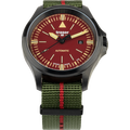 Traser P67 Officer Pro Automatic Red NATO Strap