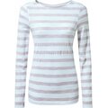 Craghoppers NosiLife Erin Long Sleeved Top Womens Brushed Lilac Stripe