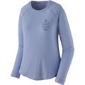 Patagonia Long Sleeved Cap Cool Trail Shirt Womens Walk Your Patch: Pale Periwinkle