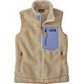 Patagonia Classic Retro-X Vest Womens Dark Natural w/ Pale Periwinkle