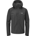 RAB Downpour Eco Waterproof Jacket Mens Black