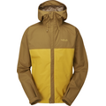 RAB Downpour Eco Waterproof Jacket Mens Footprint/Sahara