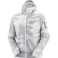 Salomon Bonatti Cross Full Zip HD AOP Mens White / Gray Violet / Frost Gray