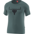 Löffler Printshirt CYC Merino Tencel Mens Night Green