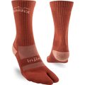 Bedrock Sandals X Injinji Split-Toe Crew Socks Salmon
