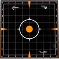 Ez Aim Adhesive Splash Sight-In Grid 8 X 8, 6 PACK Black / Orange