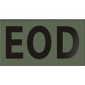 InfraredID EOD callsign 5x9cm OD Green