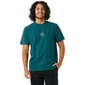 Rip Curl Searchers Embroidery Tee Blue Green