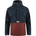 Fjällräven Vardag Anorak Mens Dark Navy / Maroon (555-352)