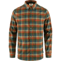 Fjällräven Lappland Stretch Flannel Shirt Mens Laurel Green / Autumn Leaf (625-215)