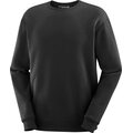 Salomon Logo Pride Crew Mens Deep Black