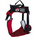 Fido Pro Panza Harness with Deployable Emergency Dog Rescue Sling Red