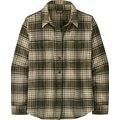 Patagonia Fjord Flannel Shirt Womens Cascade: Pine Needle Green