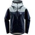 Haglöfs ROC Flash GTX Jacket Womens Tarn Blue / Steel Blue