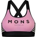 Mons Royale Stella X-Back Bra Pink Stripe