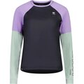 Mons Royale Tarn Merino Shift Wind Jersey Womens Glacier / Lupin / Black