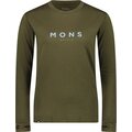 Mons Royale Yotei Classic LS Womens Dark Olive