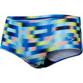 Speedo Allover Digi 14cm Brief Mens Picton Blue / Lemon Drizzle