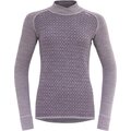 Devold Kvitegga Merino 230 Cross Neck Womens Orchid