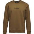 Black Diamond Heritage Wordmark Crewneck Mens Dark Curry