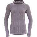 Devold Kvitegga Hoodie Womens Orchid