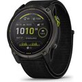 Garmin Enduro 3 Crbn Gry DLC Ti w/Blk Sport Loop Band