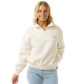 Rip Curl Fortaleza Half Zip Fleece
 Womens Beige