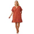 Rip Curl Holiday Poncho Womens Rust