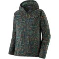 Patagonia Houdini Jacket Mens Lose Yourself Outline: Nouveau Green