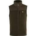 Fjällräven Buck Fleece Vest Mens Dark Olive (633)