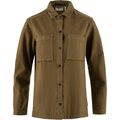 Fjällräven Singi Flannel Overshirt Womens Wood Brown (265)