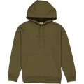 Mons Royale Verdant Merino Cotton Hoody Unisex Dark Olive