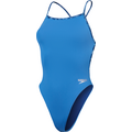 Speedo Solid Vback Womens Servres Blue