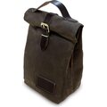 Bushcraft Spain Oilskin Canvas and Leather Lunch Bag Brown