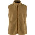 Fjällräven Vardag Pile Fleece Vest Womens Buckwheat Brown (232)