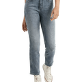 Duer Midweight Denim High Rise Straight Womens Vintage