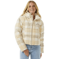 Rip Curl Anti-Series Surf Check Puffer Womens Natural