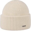 Stetson Classic Uni Wool Beanie Hat Offwhite