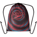 Speedo Printed Mesh Bag XU Black/Picton Blue/Siren Red