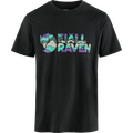 Fjällräven Multicolor Logo T-shirt Mens Black (550)