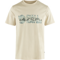 Fjällräven Multicolor Logo T-shirt Mens Chalk White (113)