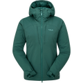 Rab Xenair Alpine Insulated Jacket Womens Green Slate