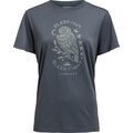 Lundhags Järpen Printed T-shirt Womens Slate Blue (75550)