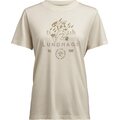 Lundhags Järpen Printed T-shirt Womens Chalk White (0030)