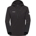 Mammut Madris Light ML Half Zip Hoody Womens Black