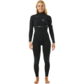 Rip Curl E-Bomb 3/2 Chest Zip Wetsuit Steamer Womens Black