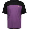 Mons Royale Diversion Merino Bike Jersey Short Sleeve Mens Boysenberry/Black