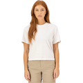 Mons Royale Yonder Merino Organic Cotton T-Shirt Womens Vintage White