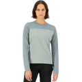 Mons Royale Diversion Merino Bike Jersey Long Sleeve Womens Dew/Desert Sage